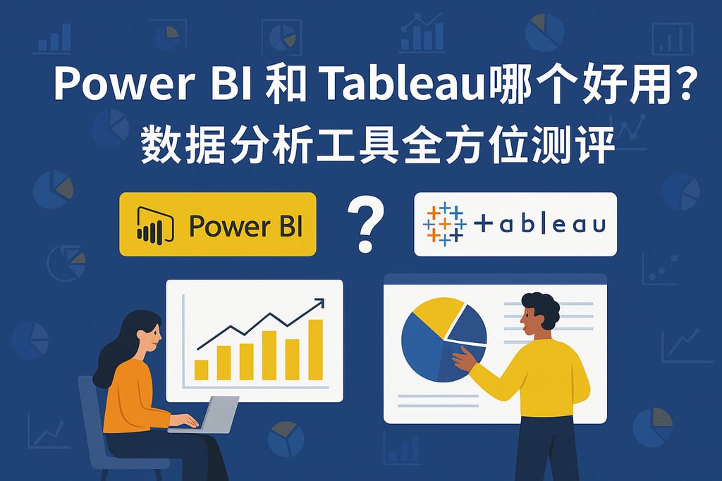 Power BI和Tableau哪个好用？数据分析工具全方位测评